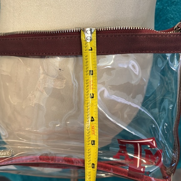 Texas A&M Clear Gameday Bag with removeable adjustable strap - Picture 7 of 7
